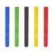 Hama 00221004 Kabelbinder Haak & Lus Nylon Zwart, Blauw, Groen, Rood, Geel 5 stuk(s)