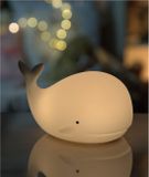 Rabbit & Friends Walvis siliconen lamp met afstandsbediening