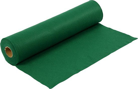 Creotime Hobbyvilt, b: 45 cm, groen, 5 m