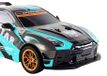 Voiture de sport télécommandée 1:10 turquoise et noir