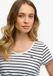 Superdry Studios T-shirt coupe ajustée pour femmes - optic/navy stripe