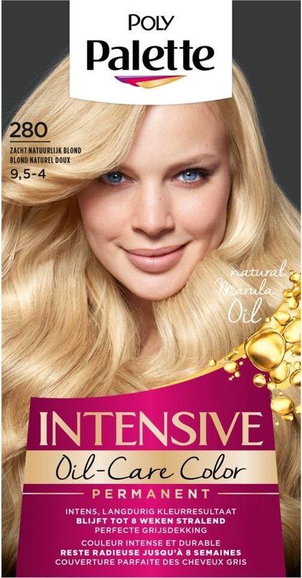 Schwarzkopf Poly Palette 280 Zacht Natuurlijk Blond - Haarverf