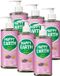 Happy Earth Handzeep Lavender Ylang - 100% Natuurlijk - Microplasticvrij - Voordeelverpakking - 6 x 300 ml