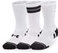 Under Armour Ua Perf Tech Nov 3Pk Crew - Hoge sokken - Unisex - Wit - Katoen - 3 paar