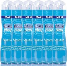 Durex Play Glijmiddel Sensitive Voordeelverpakking 6x100ml