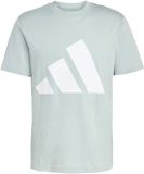 adidas T-shirt Essentials Big Logo Heren L Katoen Wosa/white