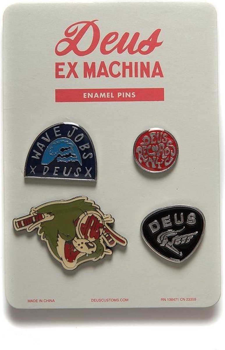 Deus Ex Machina DEUS - Mixed Pin Pack