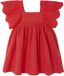 Vertbaudet Robe - bébé - corail - coton