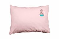 Bona Basics Decoratieve kussenhoes Lichtroze 50x35 cm