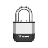 Masterlock Elite - Hangslot - 52mm - Korte Beugel - Weerbestendig - Inbraakwerend - Buitenslot - Robuust - Inclusief 2 Sleutels