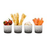 ROMINOX Aperitivo 4-delige set mini snackbekers van keramiek