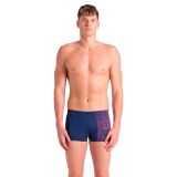 Arena Badehose Boxer Foggy Dots