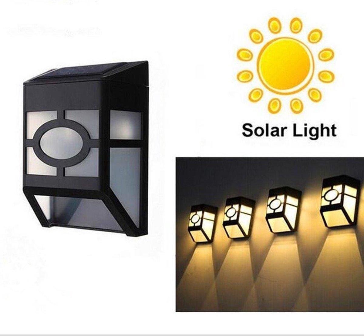 Cahaya Deck| Solar lamp | 2021 model | Wit lichtkleur | Tuinverlichting op zonne-energie | IP65 waterdicht | Solar Tuinlamp | LED verlichting ||