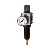 Riegler FUM 821 M-10 filterregelaar »FUTURA-mini« Metallbeh. Std.mano, VA, G 1/4, 0,5-10, 1st