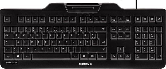 Cherry JK-A0100ES-2 Keyboard - Black - QWERTY - EU Layout - Wired