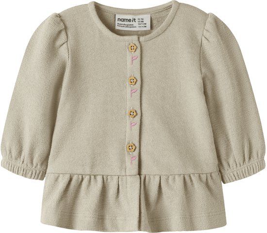 NAME IT Vest Peyote Katoen Baby Meisjes Maat 86