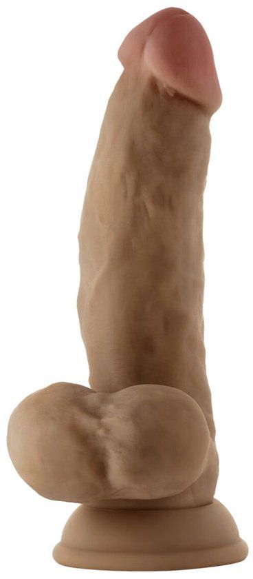 Shaft Realistische Dildo Shaft Siliconen Ø 4,1 cm Bruin