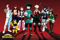 ABYSTYLE GB eye My Hero Academia Line Up 61 x 91,5 cm Maxi poster