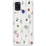 Samsung Galaxy A21S Montee de fleurs hoesje met sublimatie bedrukking