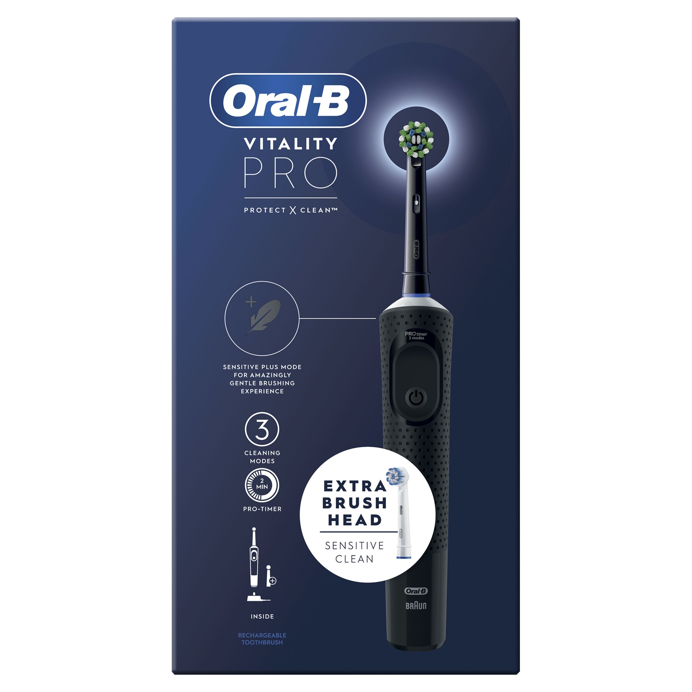 Oral-B Vitality Pro - Elektrische tandenborstel - Zwart