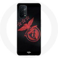 Oppo Etui Oppo A54 5G slb benfica zwarte achtergrond Maniacase