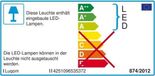 Arcchio Aila Lampe de bureau - Argent/Blanc - 1 point lumineux - Aluminium - Incluant source lumineuse LED - 3000K