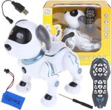 Nobo Robot Chien Interactif avec Télécommande à Commande Vocale