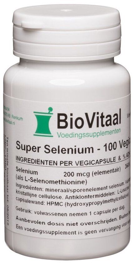 VeraSupplements Super Selenium Capsules 100CP