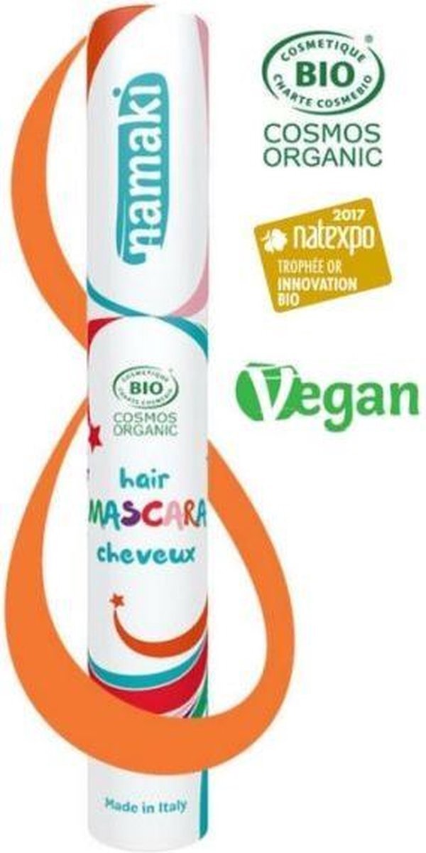 Namaki Vegan en gecertificeerd biologisch kinder haarkleur- oranje