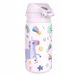 Merkloos RVS Thermosfles - 320 ml - Paars - Eenhoorn Design
