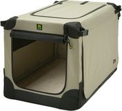 MAELSON Opvouwbare Hondenbench - 2 Deurs - Beige - 82 x 59 x 59 cm
