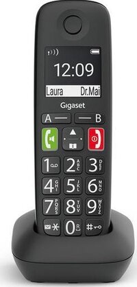 Gigaset E290E HX - zwart- losse handset tbv uitbreiding