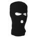 Mil-Tec Hoofdkap balaclava acryl 3-gaats, zwart, Eén maat