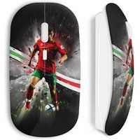 Cristiano Ronaldo speler schoen sport Draadloze Muis Maniacase