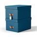 Leitz Puro Opbergdoos met Deksel - Set van 2 - 17L - Blauw