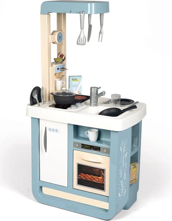 Smoby Bon appetit keuken - Speelkeuken - Blauw - 3 jaar+