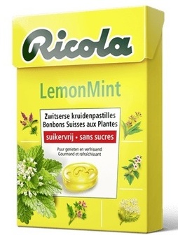 Ricola LemonMint Sugar-Free Herbal Drops