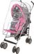 BEBE DOUCEUR Regenhoes voor kinderwagen, universele maat, PVC, transparant