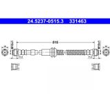 ATE Flexible De Frein 24.5237-0515.3 Audi 7l0 611 701 A 7l0 611 701 C