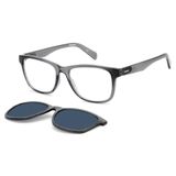 Polaroid Leesbril PLD0030 Met Zonneclip-Gray-+1.50
