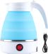 Kivora B.V. Bouilloire pliable 0,6 L - Bleu/Blanc - Inox - 600 W