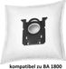 rs-products 20x sacs d'aspirateur adaptés pour BASE BA 1800 I BA1800 et Menalux 1800