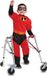 Disguise DISNEY/PIXAR - THE INCREDIBLES 2, Dash Adaptive Costume, Maat S (5-6 jaar), Jongens
