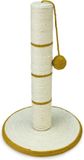 Arquivet Krabpaal Wit / Goud Met Bal 30 * 30 * 46 cm