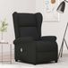 Maison Exclusive - Fauteuil Inclinable Électrique À Oreilles Noir Tissu