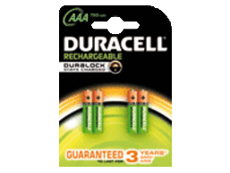 Duracell Batterij oplaadbaar aaa 750mah staycharged