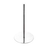 ibili Pusher Rond 7 cm RVS, Zilver, 7 x 7 x 15 cm