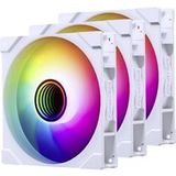 Phanteks PH-F140M25R_G2_DWT01_3P PC-ventilator Meerdere kleuren (b x h) 140 mm x 140 mm Incl. LED-verlichting