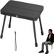 Chaise de camping - Noir