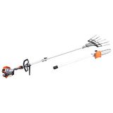 Kawapower 2-in-1 benzine-raster met 26 CC olijventoverstaf, met 2-takt motor